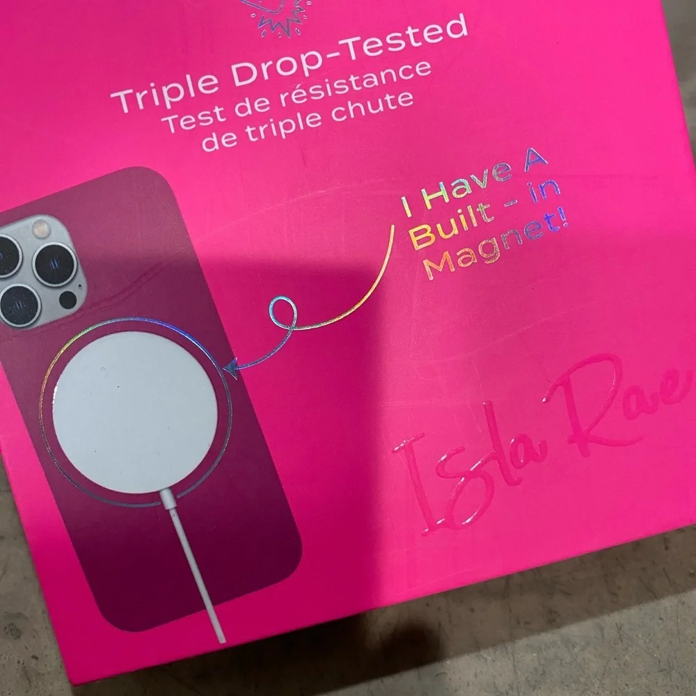 ISLA RAE protective case for iPhone 13 PRO MAX- triple drop tested and SO CUTE🩷